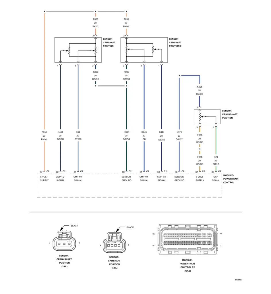 P0019 wiring diagram