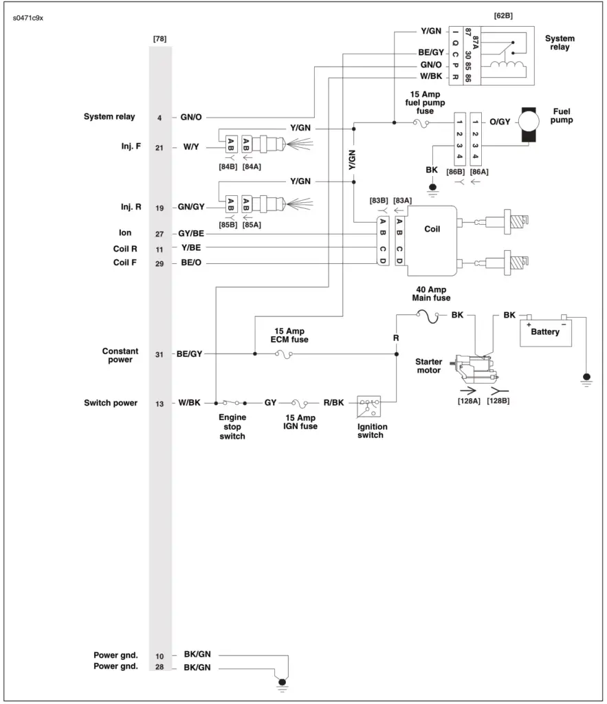 P0264 wiring diagram