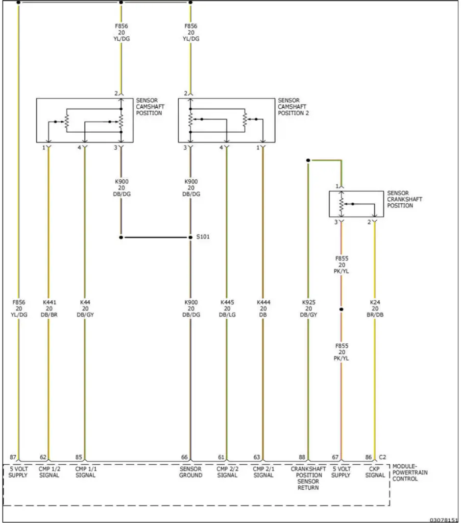P0369 wiring diagram