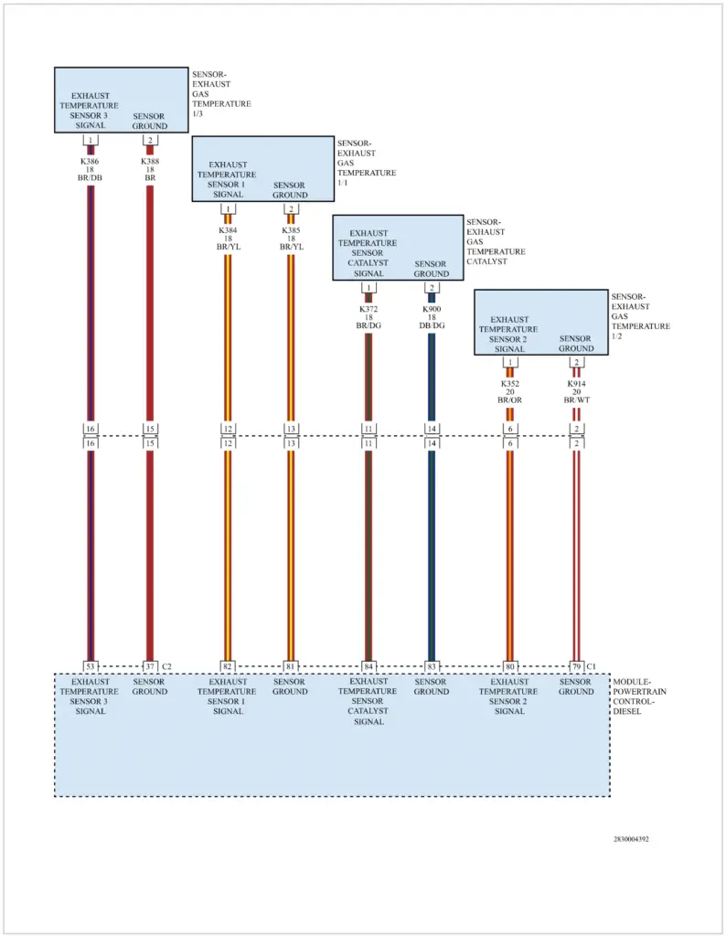 P0428 wiring diagram
