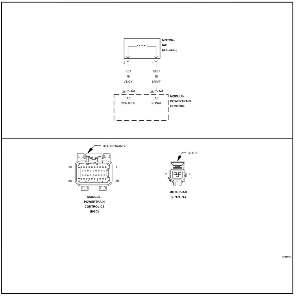 P0509 wiring diagram