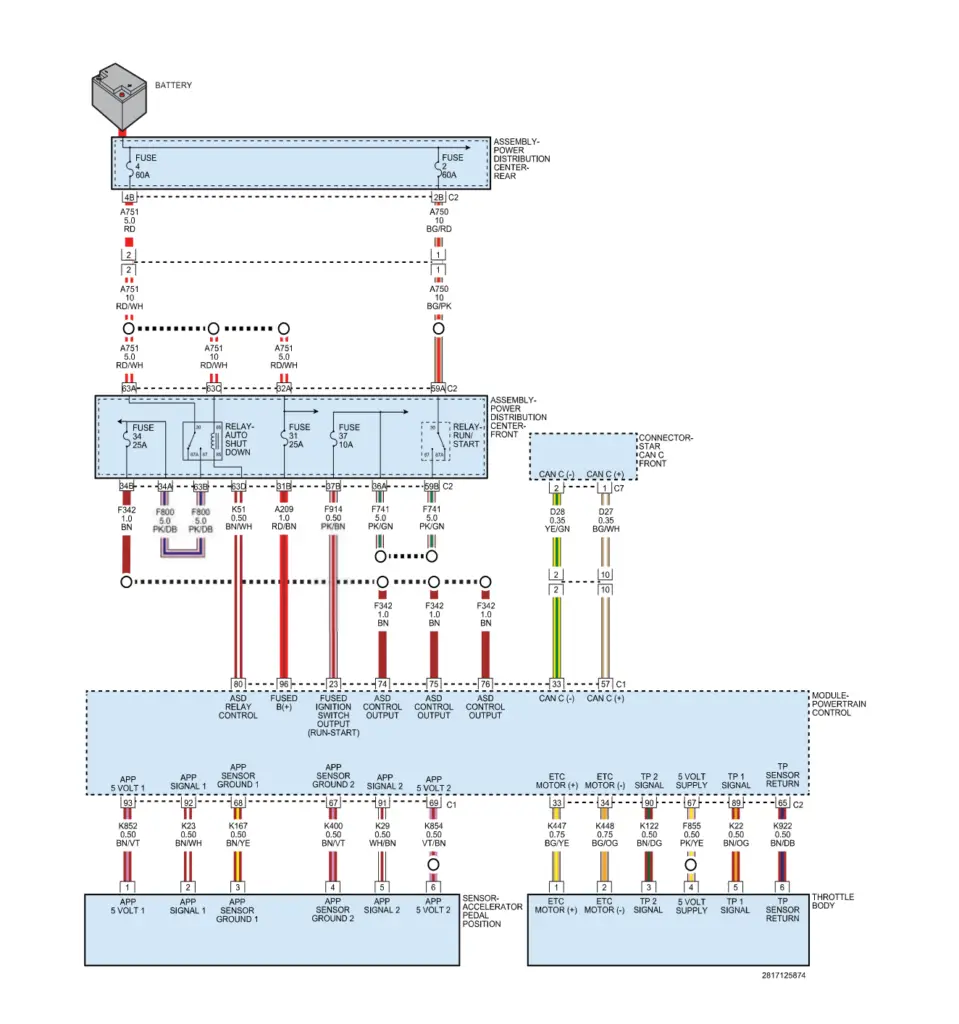 P050B wiring diagram