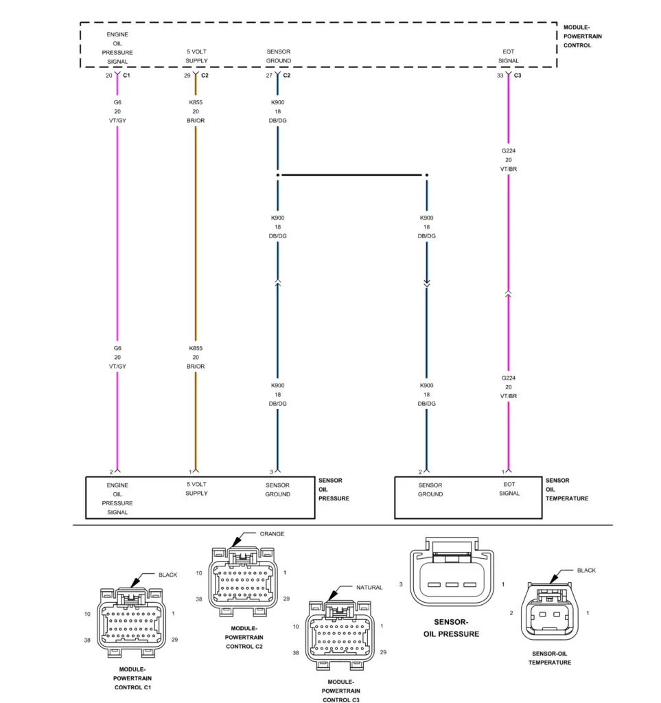 P0523 wiring diagram