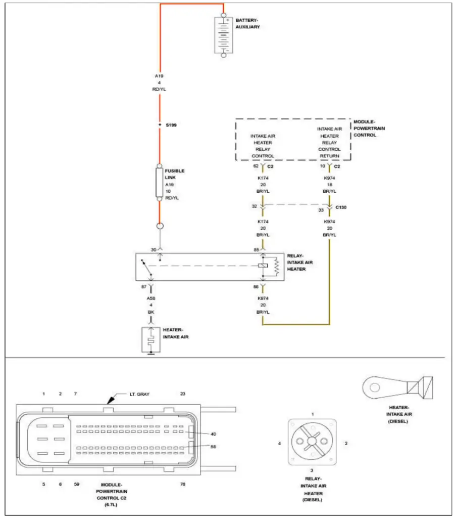 P0542 wiring diagram