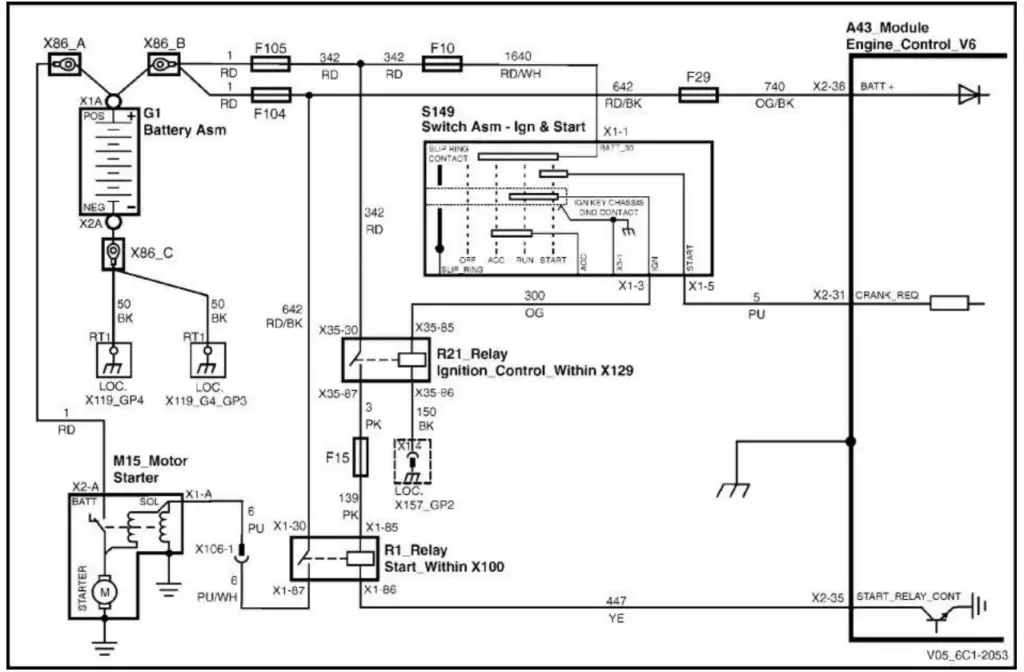 P0615 wiring diagram