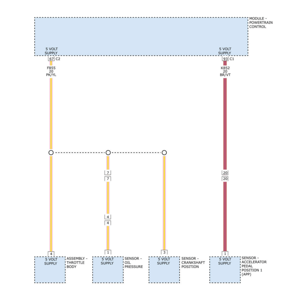 P0642 wiring diagram