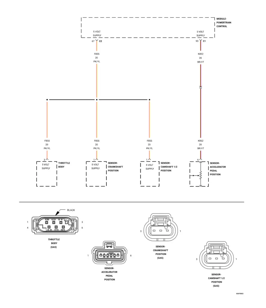 P0643 wiring diagram