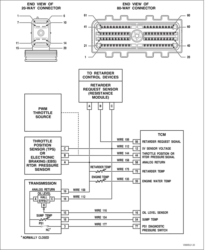 P070D wiring diagram