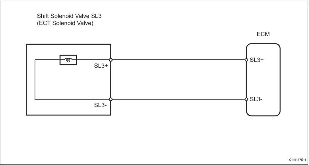 P0798 wiring diagram