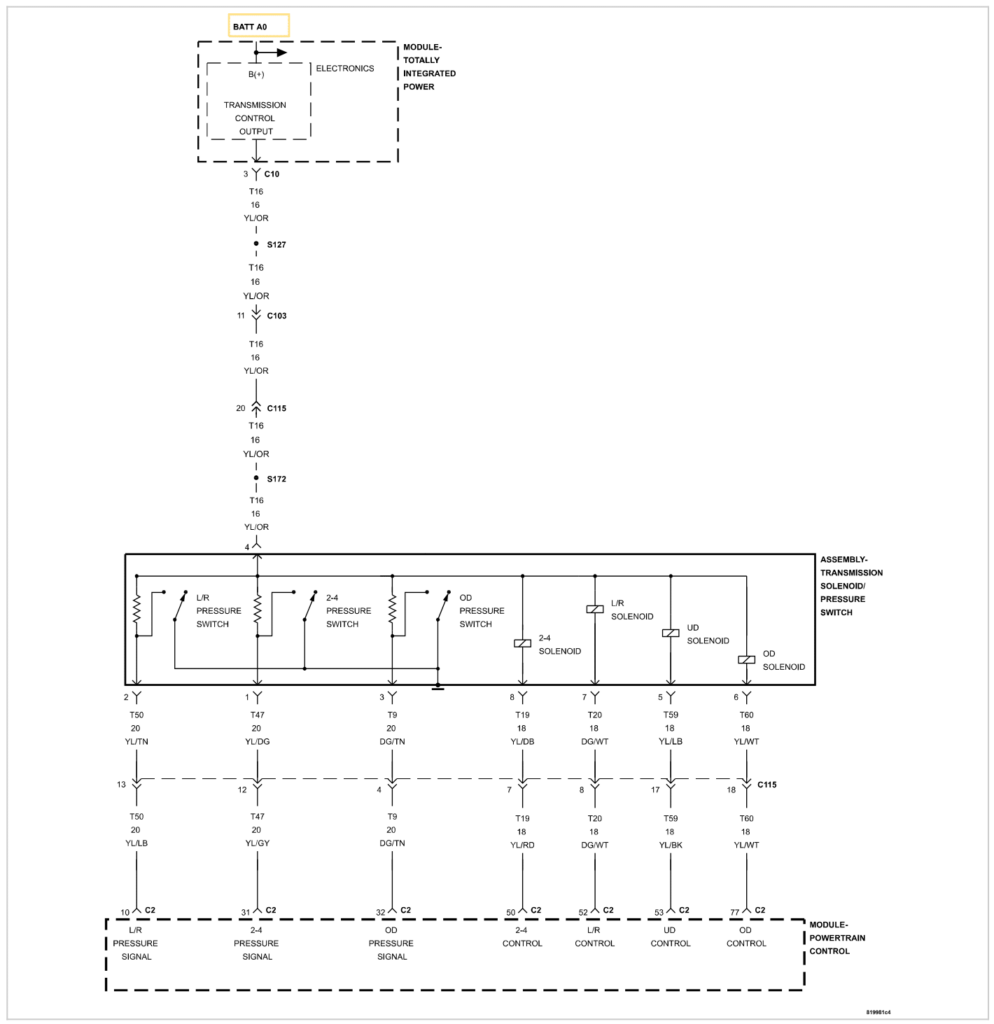 P0870 wiring diagram
