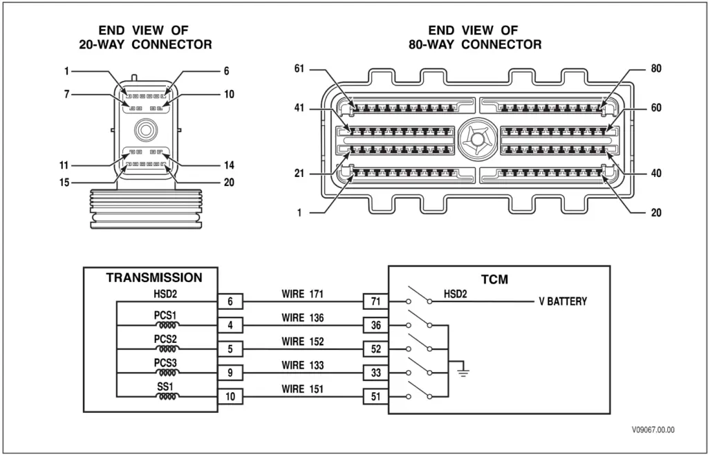 P0964 wiring diagram