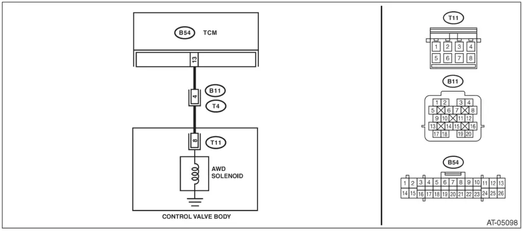 P0971 wiring diagram