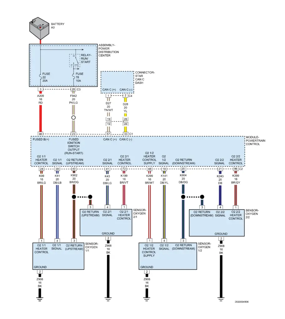P2098 wiring diagram