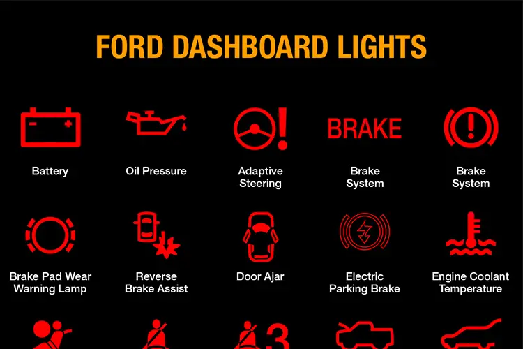 Ford Dashboard Symbols And Meaning Full List Free Download Obd Advisor