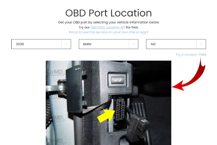 OBD2 port Peugeot 206 I (1999/ 2009) : Where is my to OBD socket ? 