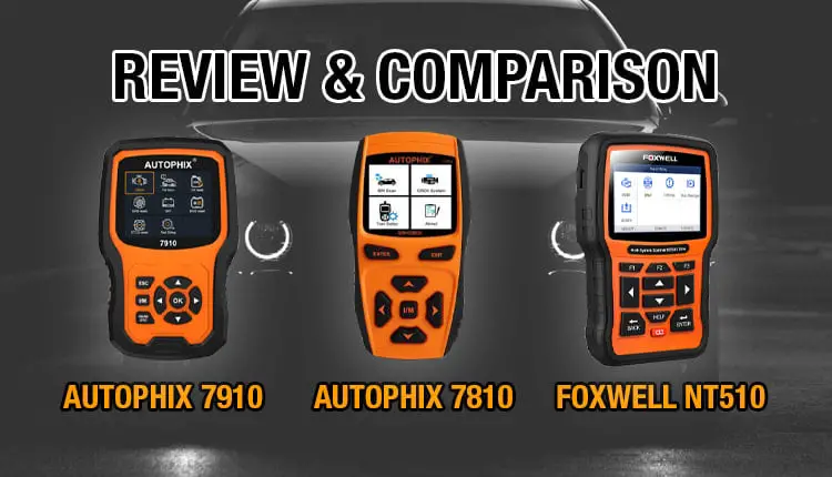 Here's where you can get the complete comparison between the Autophix 7910, 7810 and the Foxwell NT510