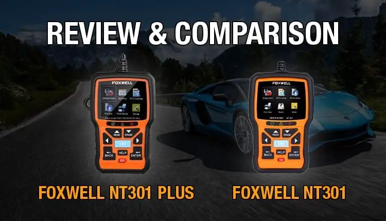 This article brings the similarities and differences between Foxwell NT301 Plus and NT301