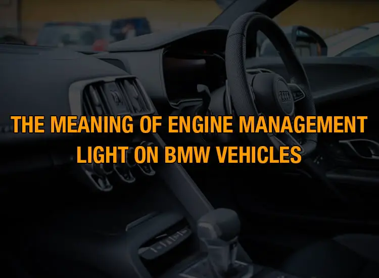 EML BMW: The reasons and how to - Dashboard Lights Advisor