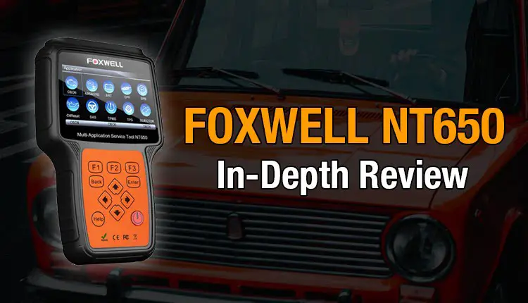 Foxwell NT650 is a good ideal for DIYers and enthusiasts