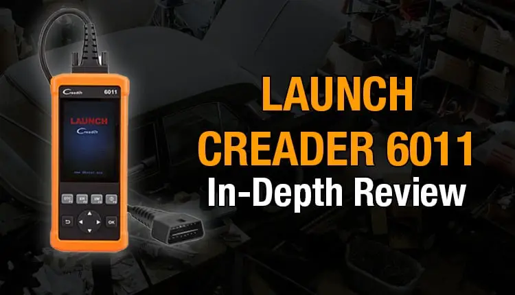 Here's where to bring the information of Launch Creader 6011