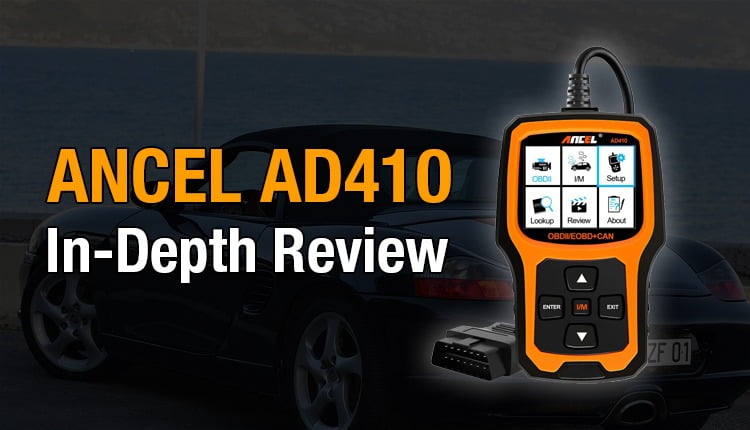 ANCEL AD410 is a great choice for beginners or average car owners.