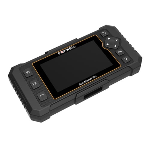 FOXWELL NT624 Elite scan tool works with Chrysler, Ford, GM, Acura, Honda, Hyundai, Infinity, Isuzu, Kia, Lexus, Mazda, Mitsubishi, Nissan, Scion, Subaru, Suzuki, Toyota, Audi, BMW, Benz, Mini, Volvo, VW, and more.