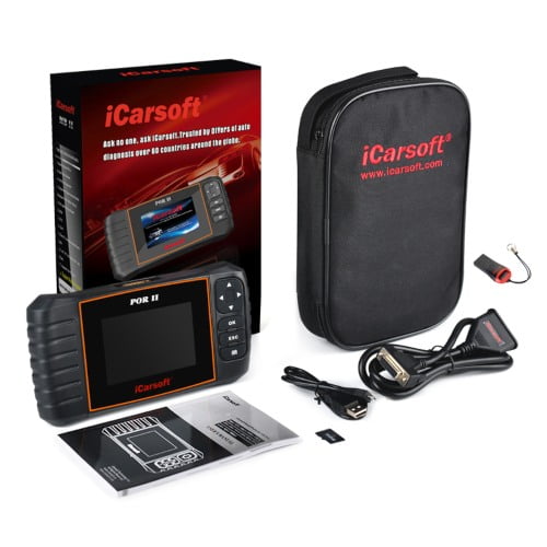 iCarsoft POR II is a hand-held reader which can do it all-reads and clears trouble codes on all the systems such as engine, transmission, abs and airbag etc.