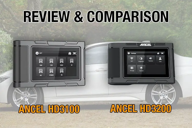 ANCEL HD3100 vs. HD3200