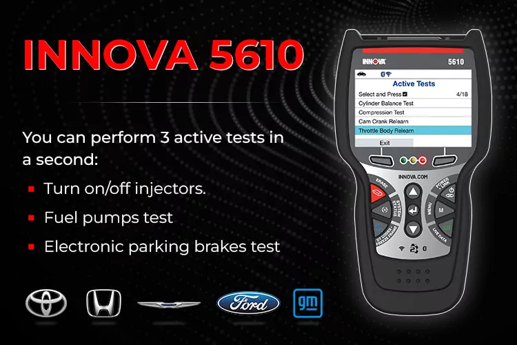 INNOVA 5610's bidirectional control