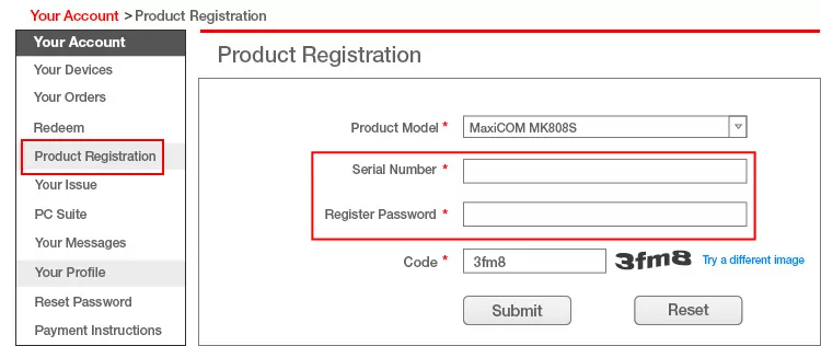 autel registration