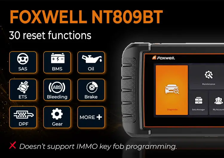 Meet the New Foxwell NT809BT OBD2 Bluetooth Scanner