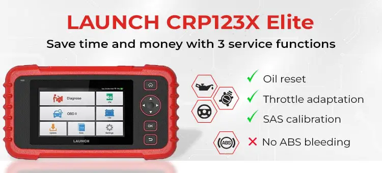 launch crp123x elite service functions