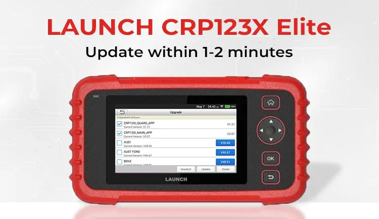 launch crp123x elite update