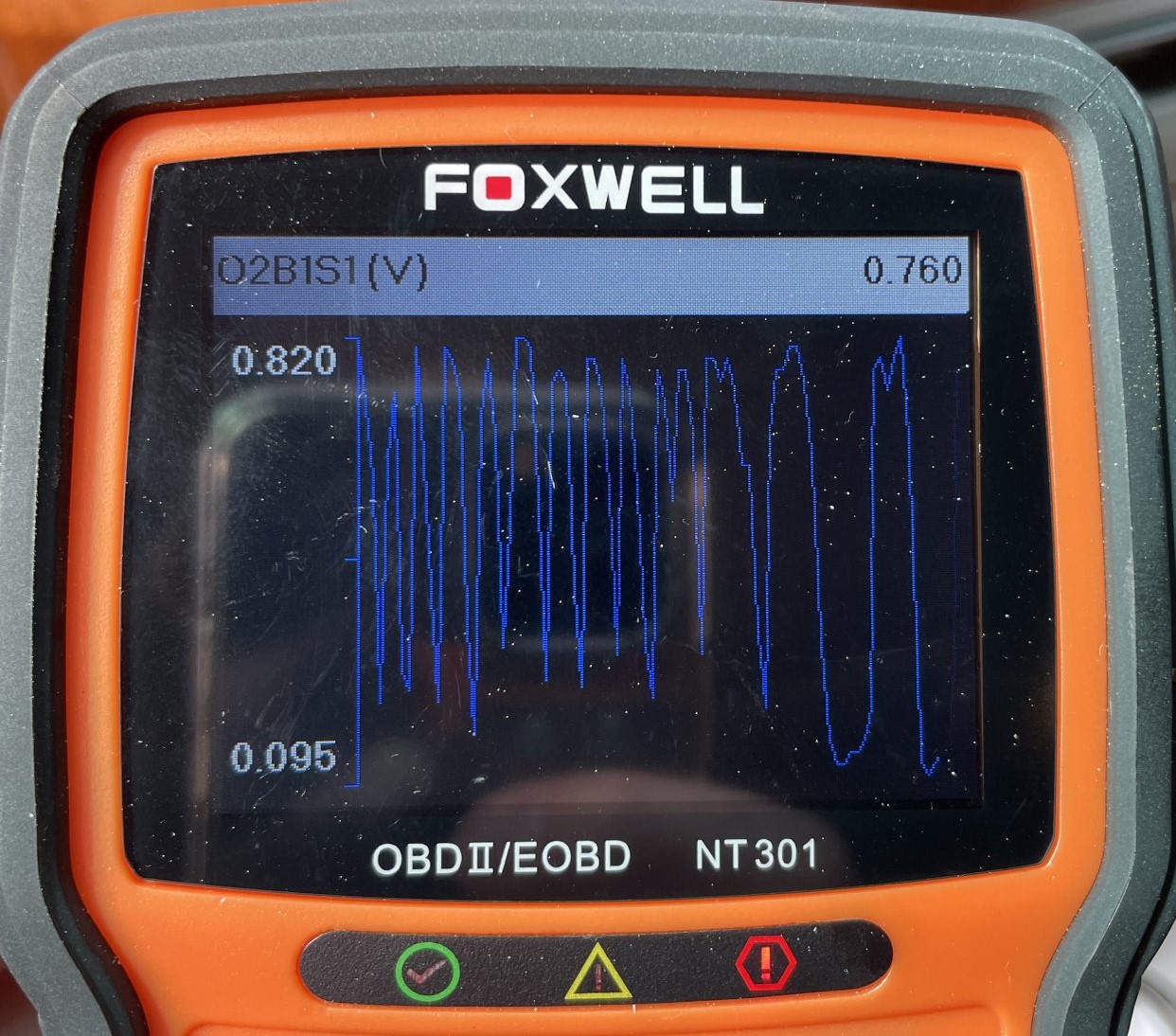 Graph live data on Foxwell NT301
